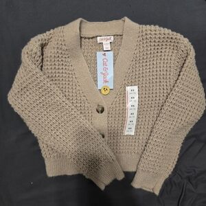 Cat & Jack Toddler Girls Tan Sweater